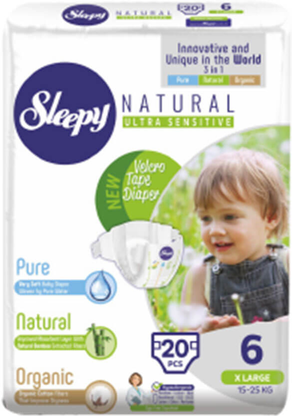 Natural diapers – No. 6