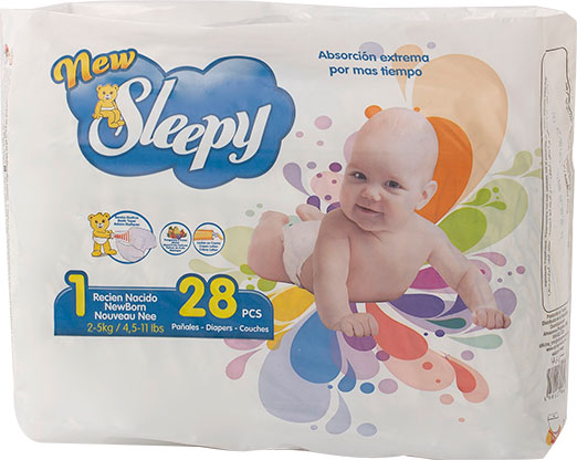 Medium diapers – No. 1