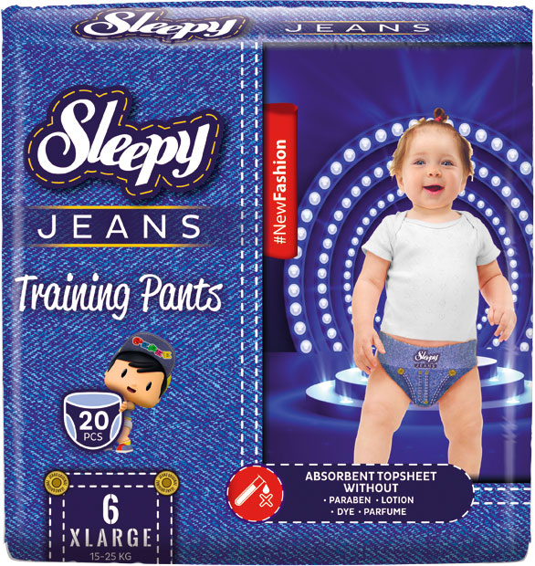 Jean Training pants – No. 6
