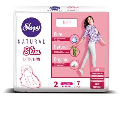 Natural Sanitary Towels – Slim Extra Thin 2