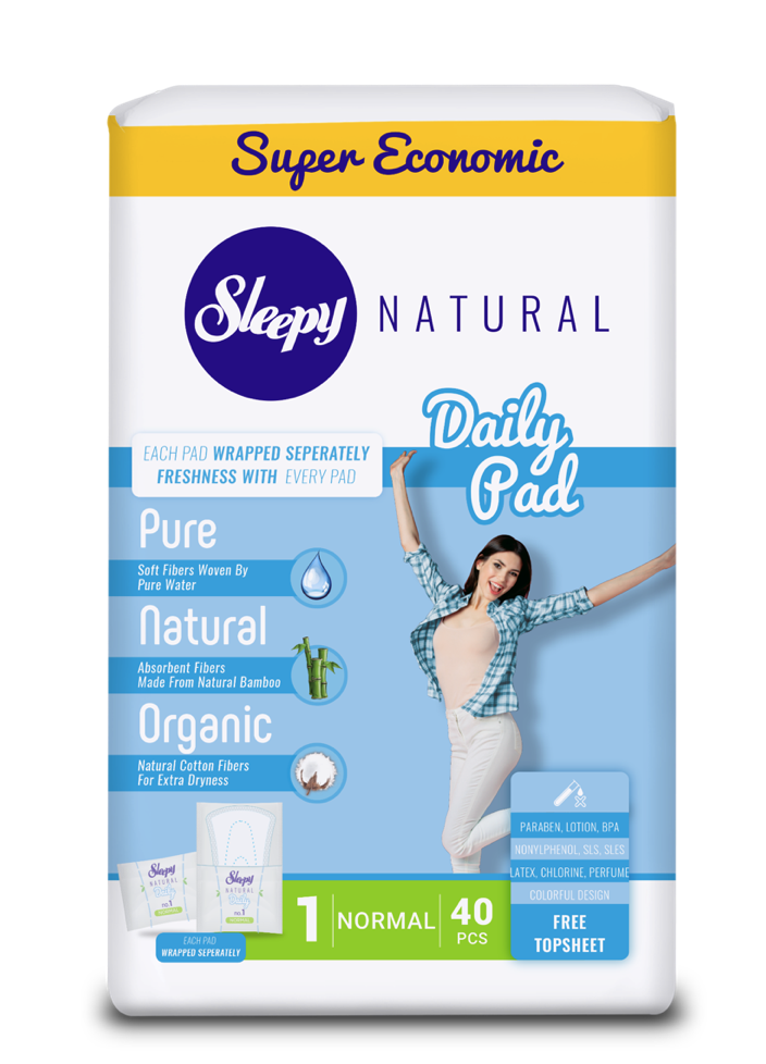 Natural Sanitary Daily Pads