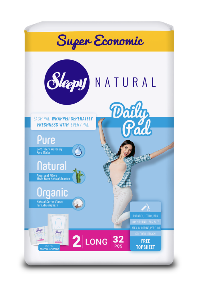 Natural Sanitary Daily Pads 2